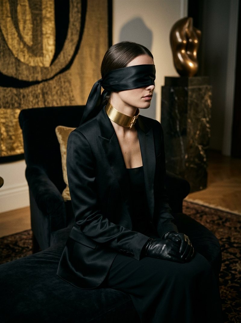 Premium BDSM fashion editorial, Submissive collection